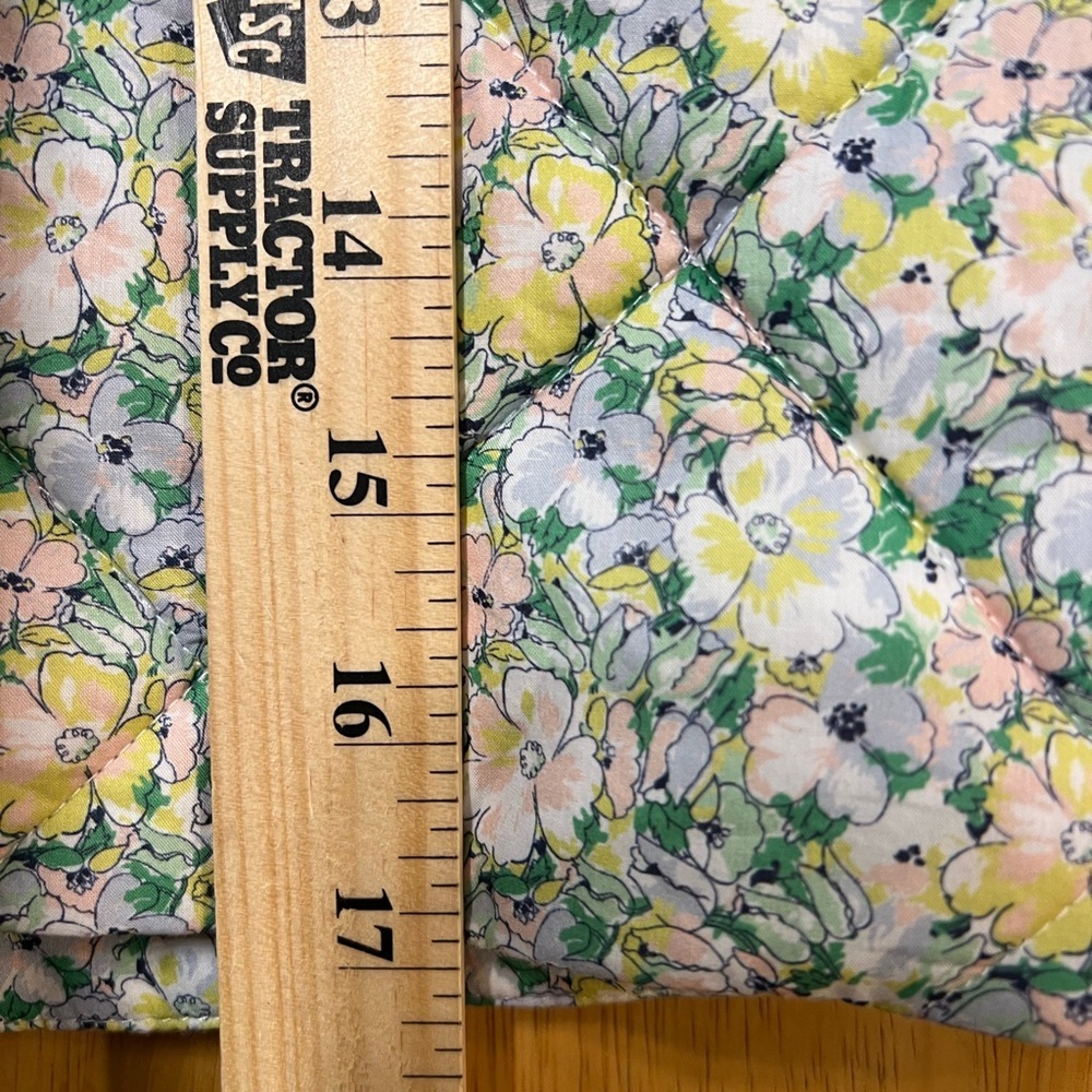 J. Crew liberty fabric Limited-edition quilted button-front mini skirt NWOT  14 - Picture 14 of 14